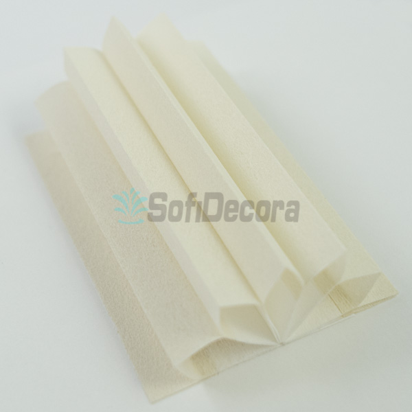 HSL26-1013 Cellular Honeycomb fabrics-Oyster White