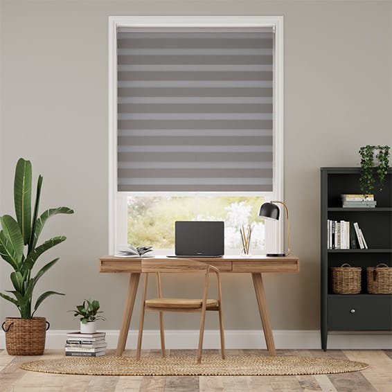 Zebra Double Layers Window Shades Blinds